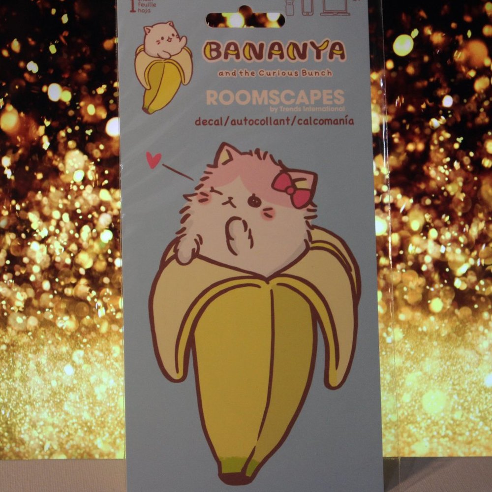 Bananya And The Curious Bunch | Large Sticker